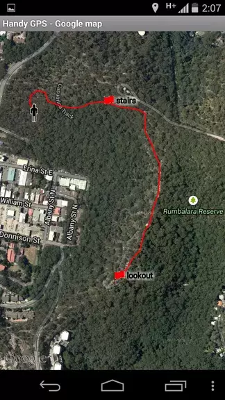 Handy GPS lite Tangkapan skrin 3