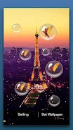 Paris Night Live Wallpaper應用截圖第2張