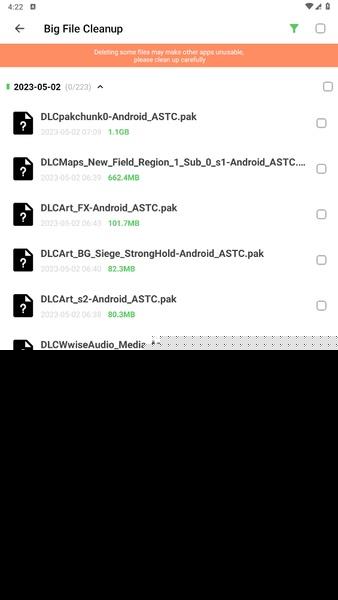 File Cleanup Expert Captura de pantalla 2