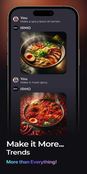 IRMO - AI Photo Generator Zrzut ekranu 1