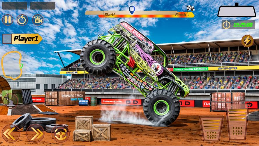 Monster Truck: Derby Games স্ক্রিনশট 2