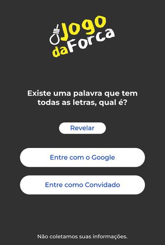 Jogo da Forca Screenshot 2