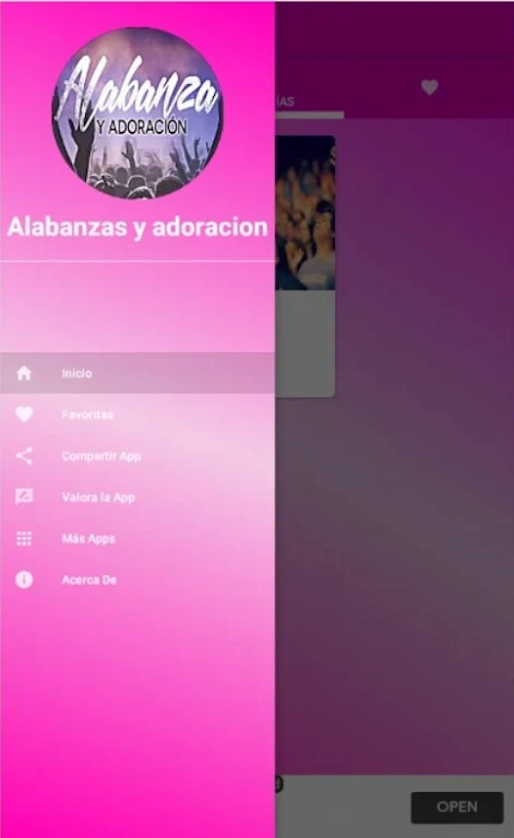 Alabanzas y adoracion Tangkapan skrin 1