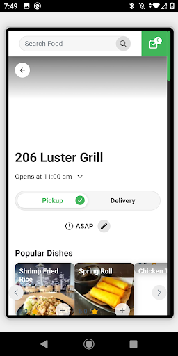 206 Luster Grill ဖန်သားပြင်ဓာတ်ပုံ 3