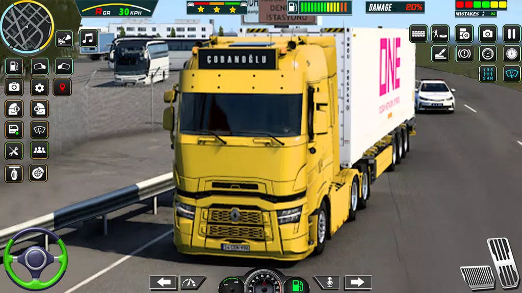 Real City Cargo Truck Driving Zrzut ekranu 3