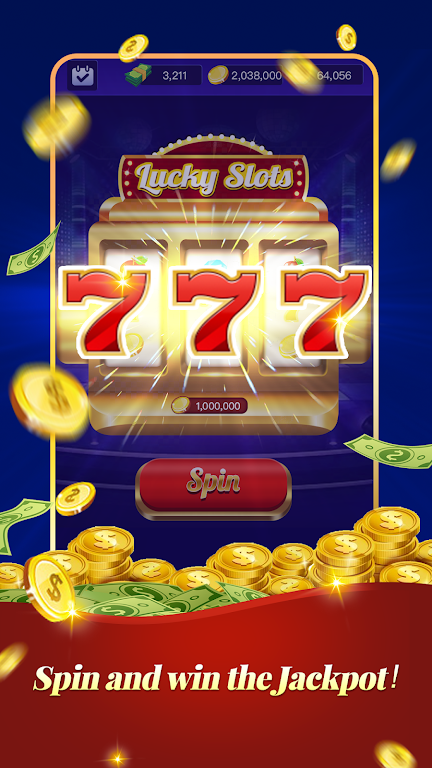 Jackpot Slots - Lucky Casino Tangkapan skrin 1