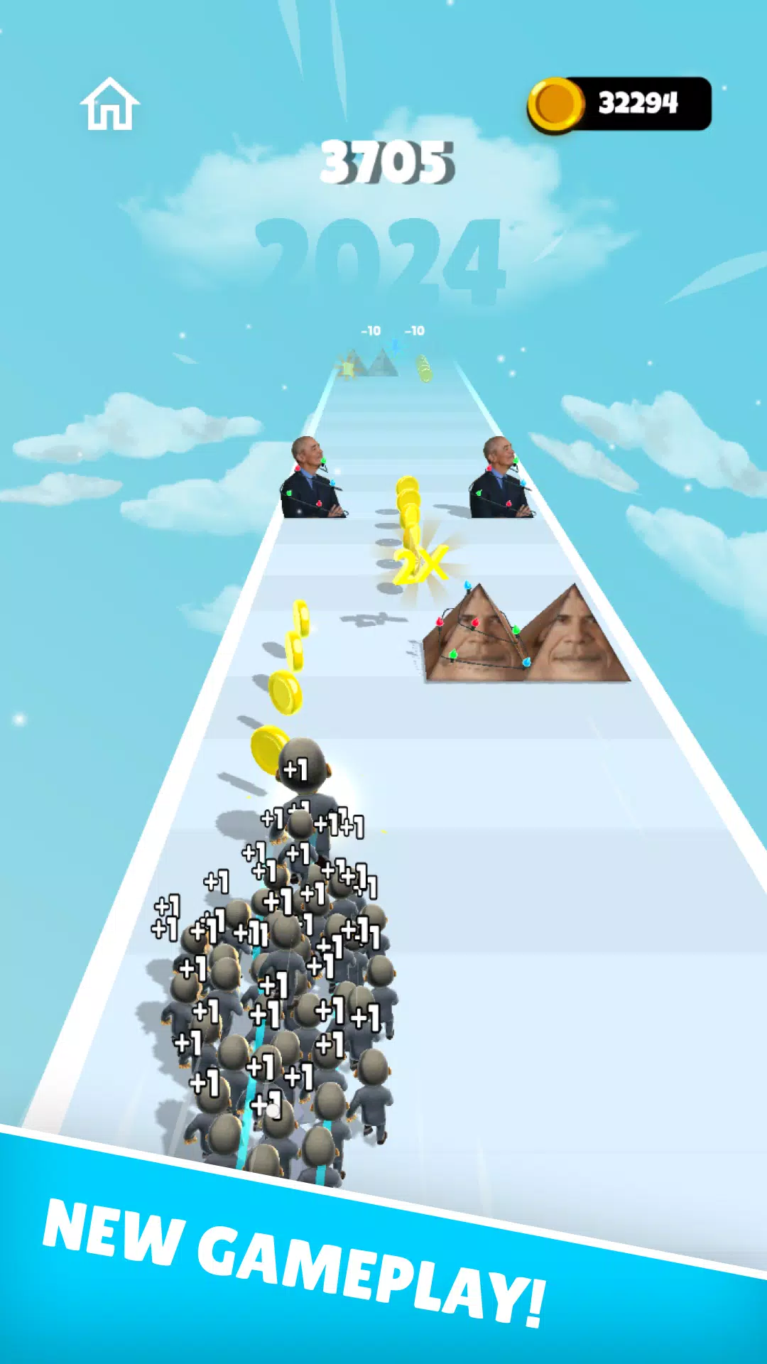 Obama Run! Tangkapan skrin 4