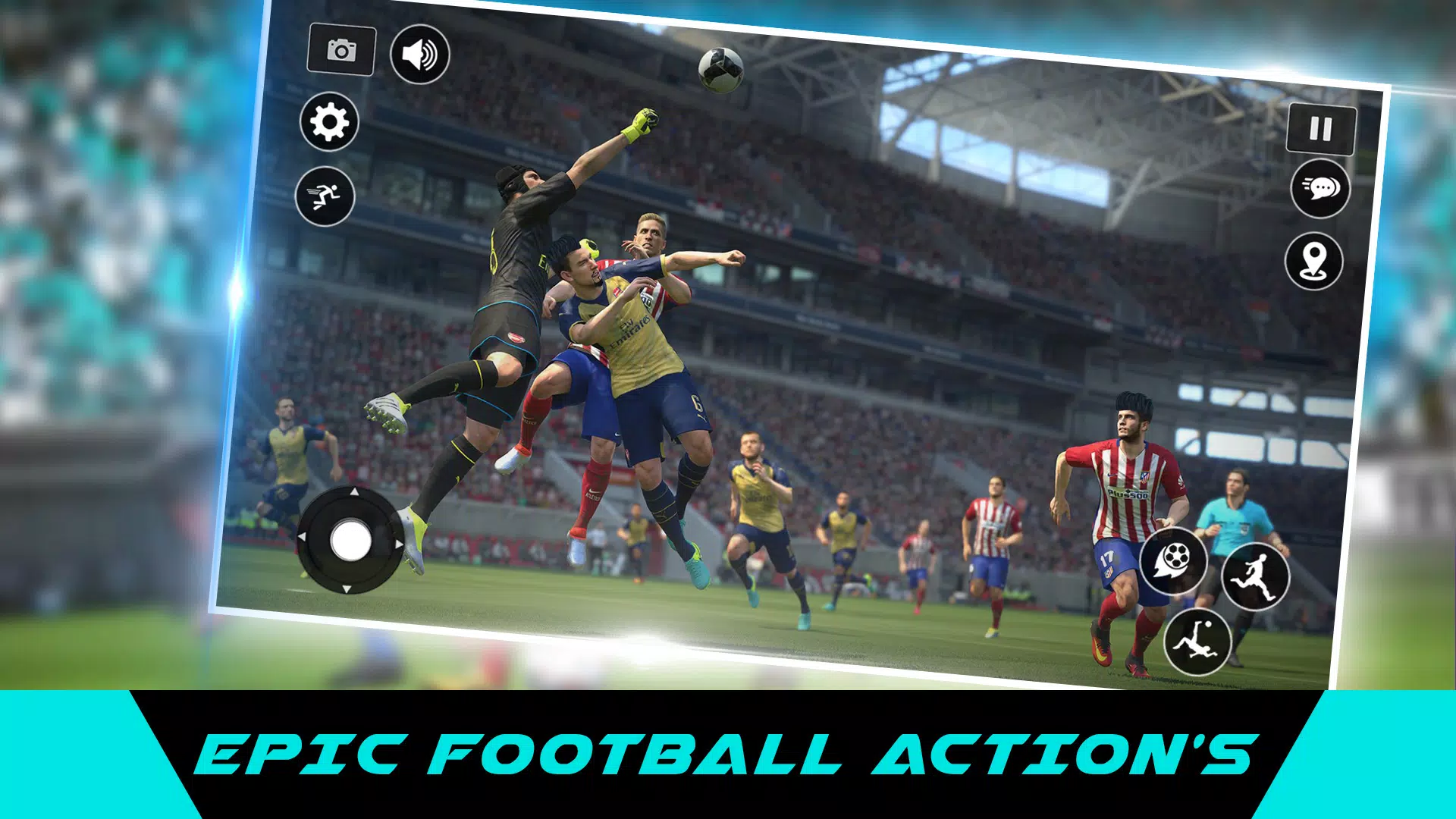 Soccer Ball Football Game 2024 स्क्रीनशॉट 1