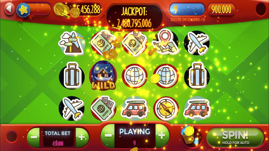 Book-Book Airline Flight Bonus Wheel Slot 스크린샷 3