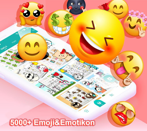 Kika Keyboard-AI Emojis、Themes ဖန်သားပြင်ဓာတ်ပုံ 1