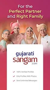 Gujarati Matrimony by Sangam Tangkapan skrin 1