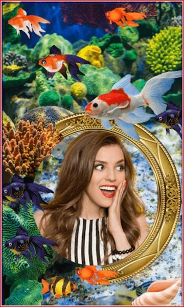 Aquarium Photo Frames ဖန်သားပြင်ဓာတ်ပုံ 1