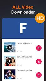 All Video Downloader - V Zrzut ekranu 1