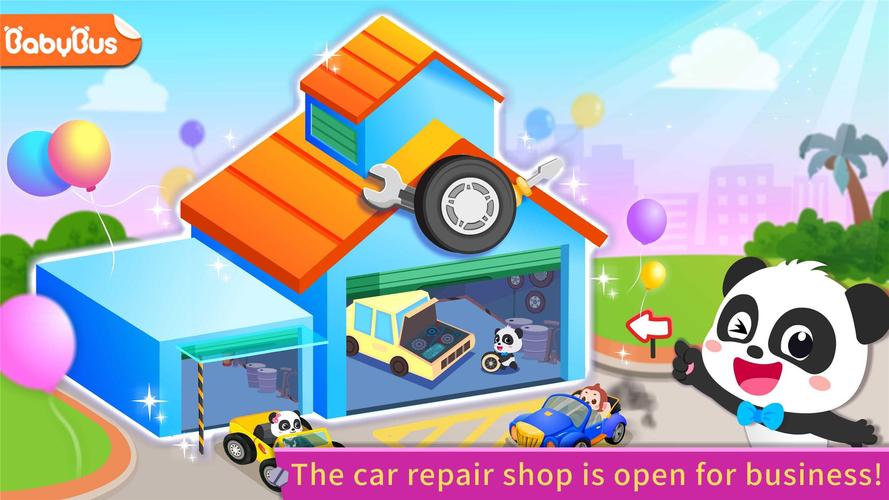 Little Panda's Car Repair Screenshot 1