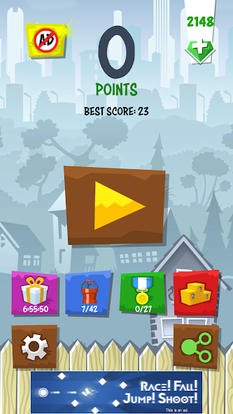 Schermata Cat Pet Jump! Arcade Games Mod 1