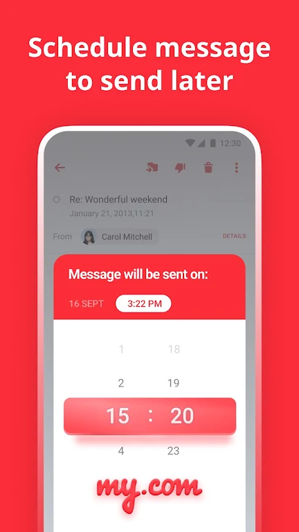 myMail pour Gmail, SFR, Orange Capture d'écran 2