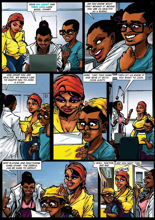 Botswana Baylor Comic Book Setswana Screenshot 3
