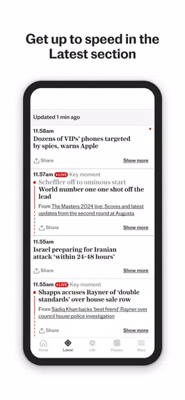 The Telegraph UK Latest News應用截圖第4張