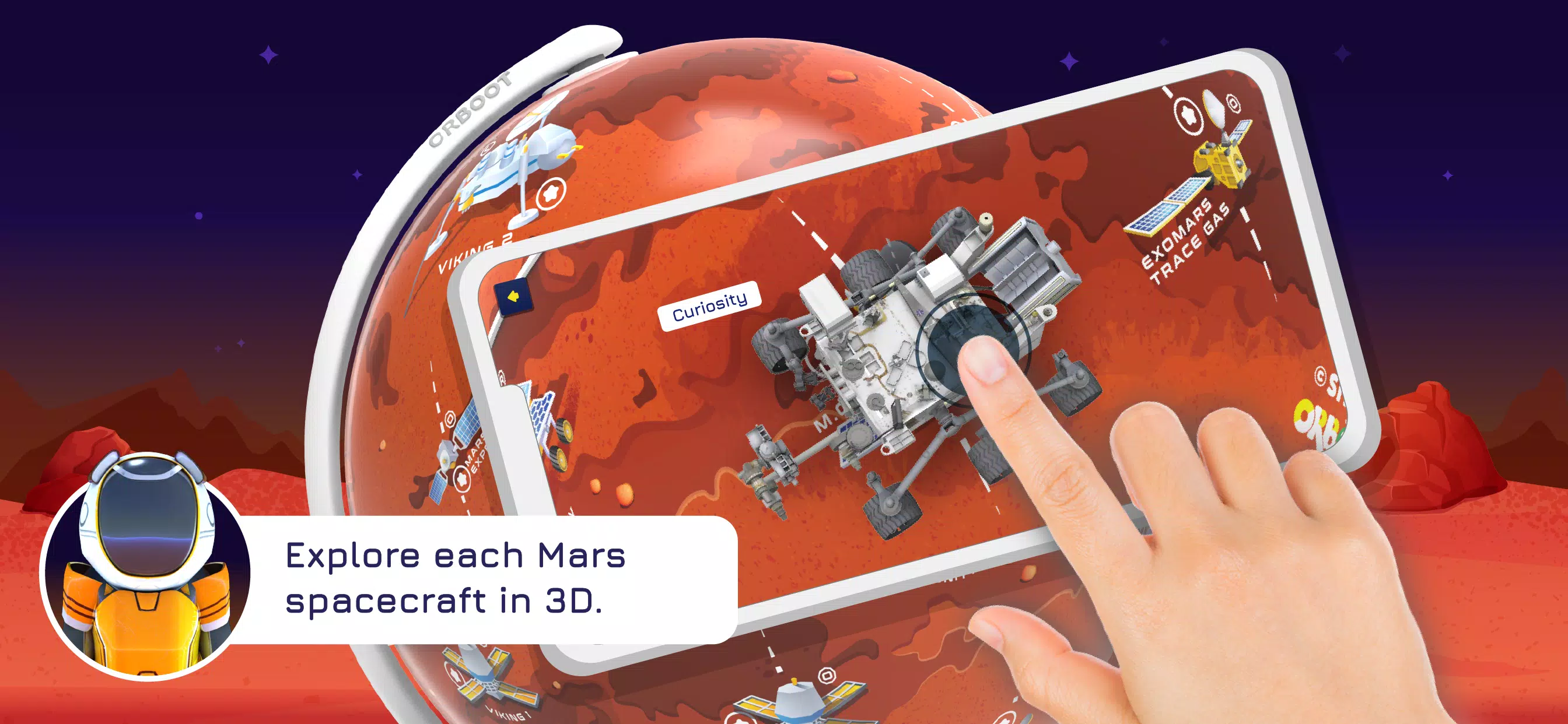 Orboot Mars AR by PlayShifu Screenshot 2