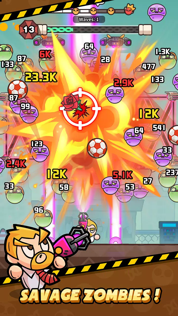 Zombie Smash: BLAM! Ảnh chụp màn hình 3