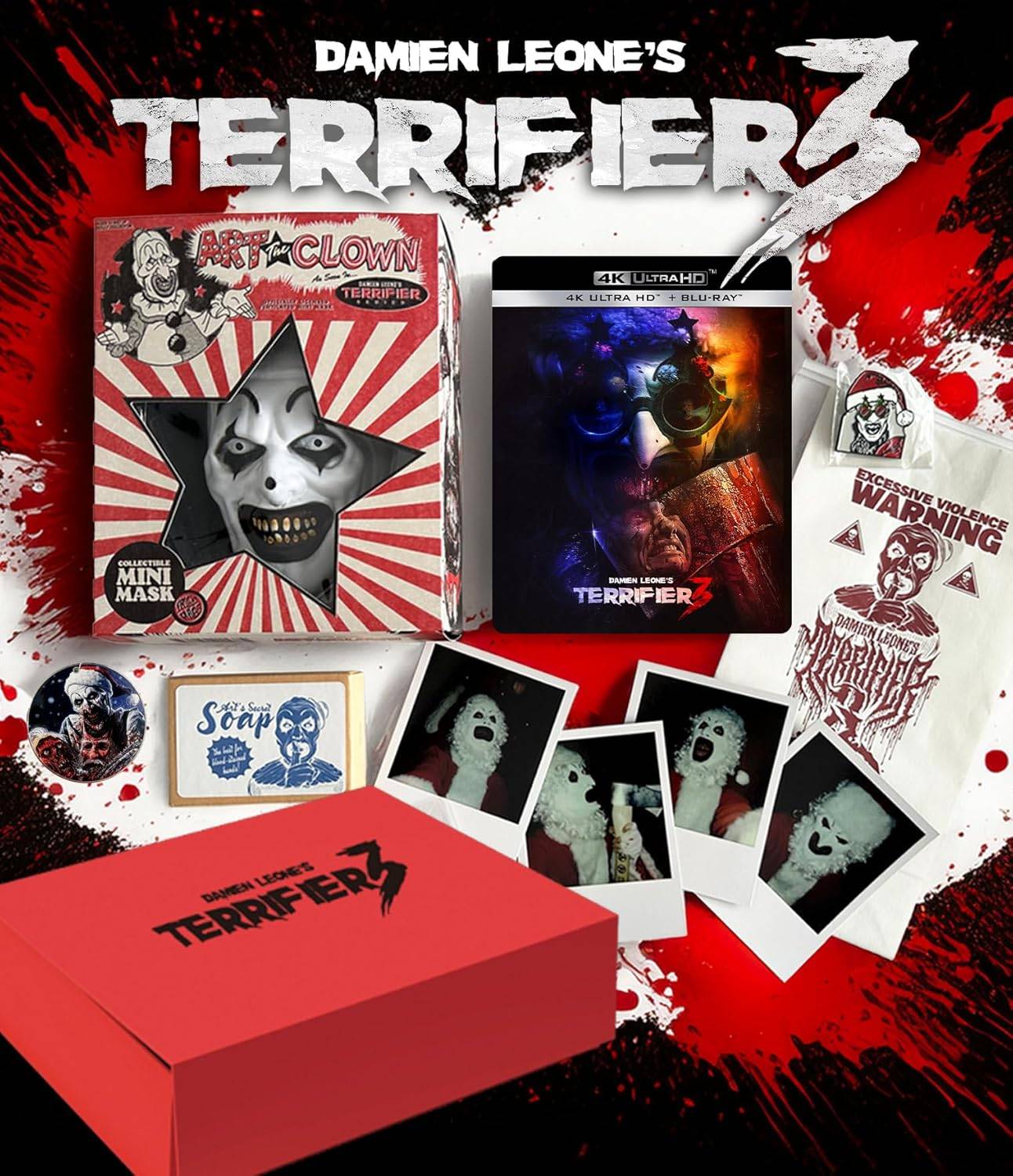 Terrifier 3: 4K Steelbook & Collector's Edition Pre-Orders Open