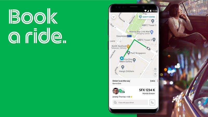 Grab - Taxi & Food Delivery ဖန်သားပြင်ဓာတ်ပုံ 2