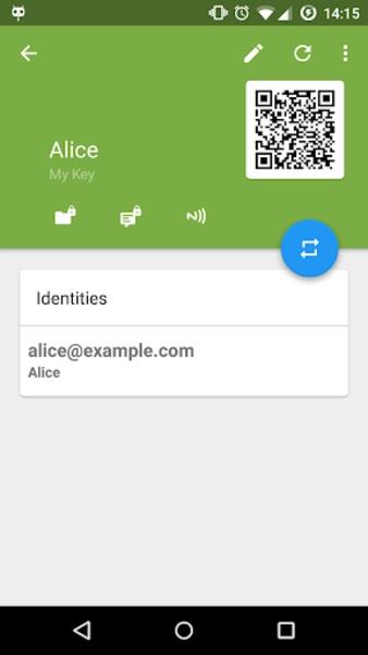OpenKeychain: Easy PGP スクリーンショット 4