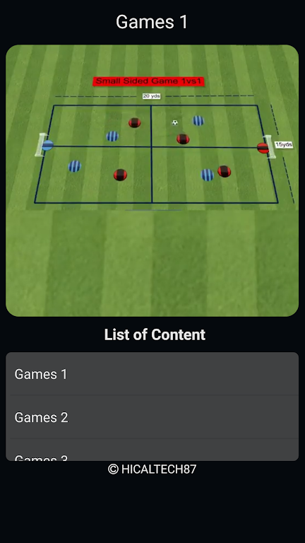 Football Small Sided Games应用截图第2张