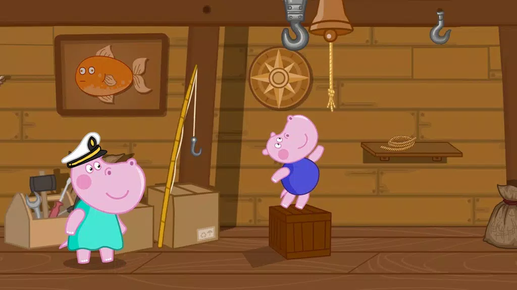 Hippo Adventures: Lighthouse स्क्रीनशॉट 2