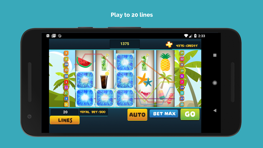 Lucky Vegas - Summer Cocktail Slot Jackpot Machine應用截圖第2張