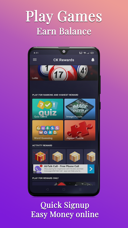 CK Rewards Tangkapan skrin 1