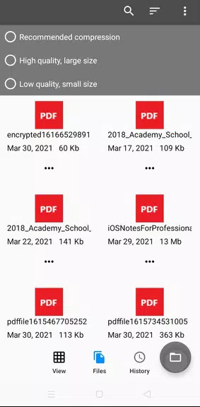 PDF Small - Compress PDF 스크린샷 1