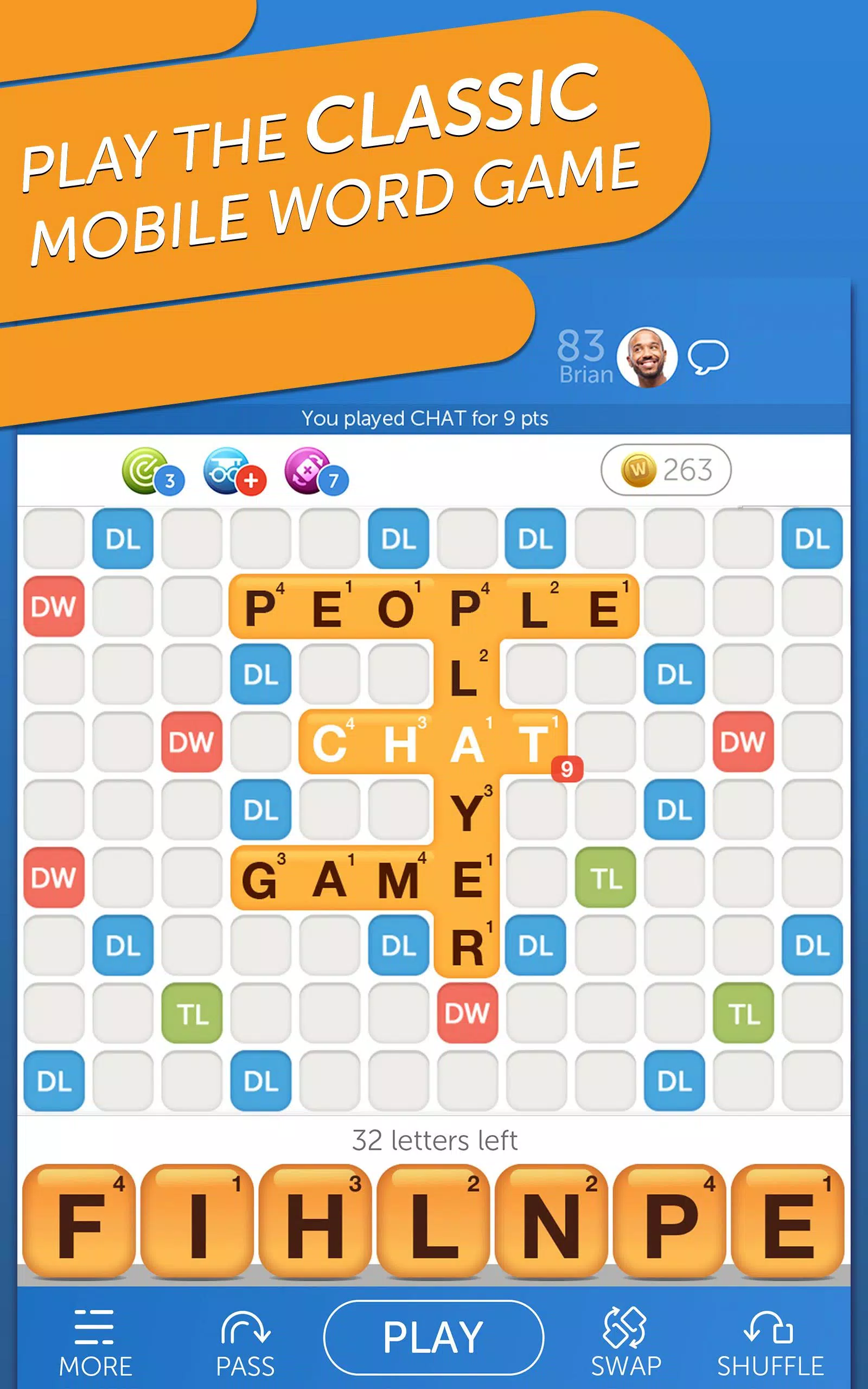 Words with Friends Word Puzzle應用截圖第1張