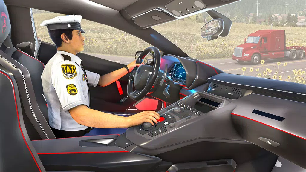 Crazy Car Driving: Taxi Games应用截图第1张