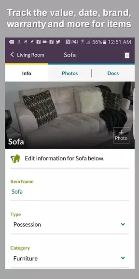 HomeZada Mobile Captura de pantalla 4