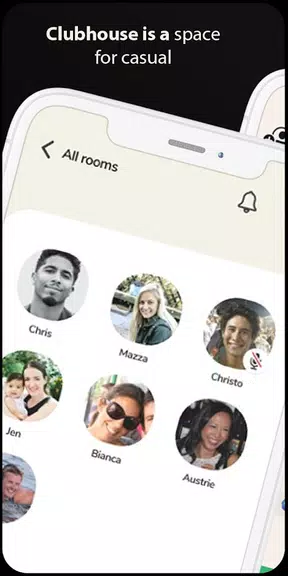 Clubhouse Drop-in audio chat android Guide Скриншот 2