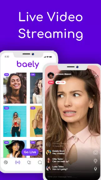 Baely – Meet New People, Make Captura de pantalla 2