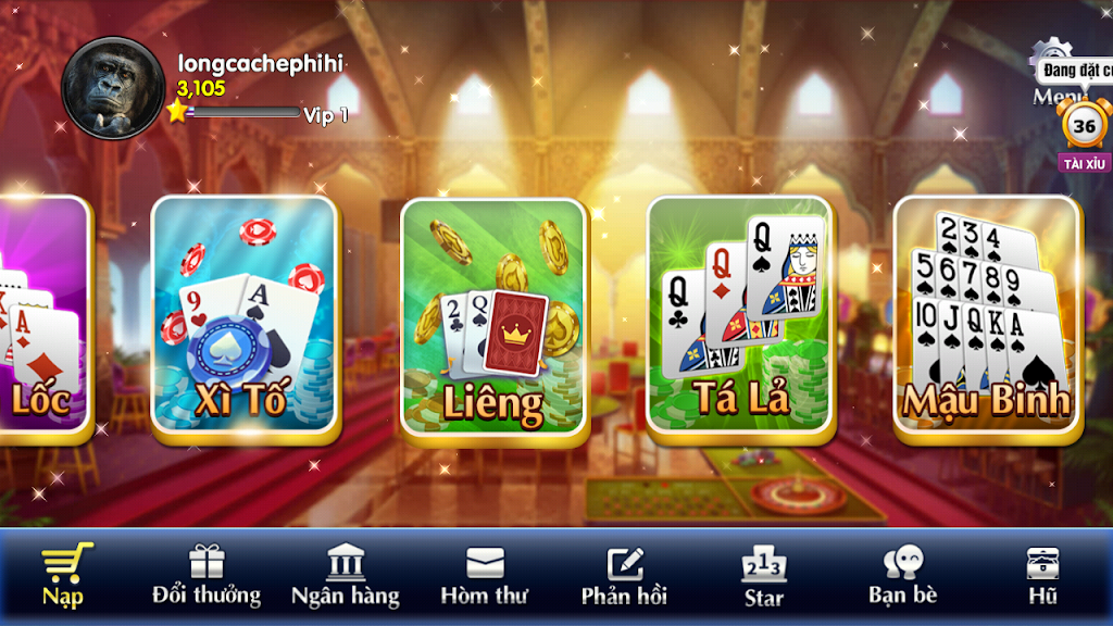 Schermata 52fun change bonus - game defeat thuong 1