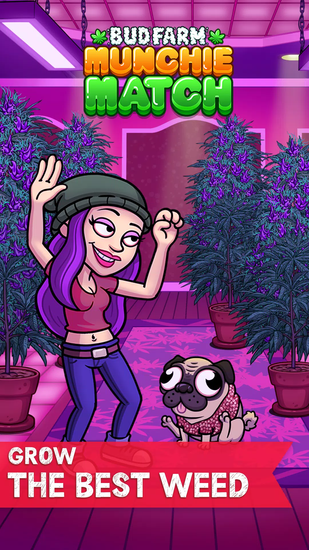 Bud Farm: Munchie Match स्क्रीनशॉट 1