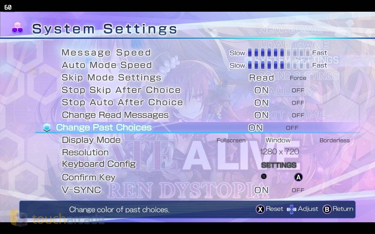 Data a Live: Ren Dystopia personagem Screenshot