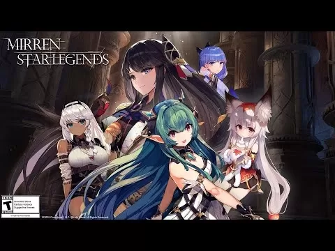 Gameplay footage from Mirren: Star Legends showcasing character battles