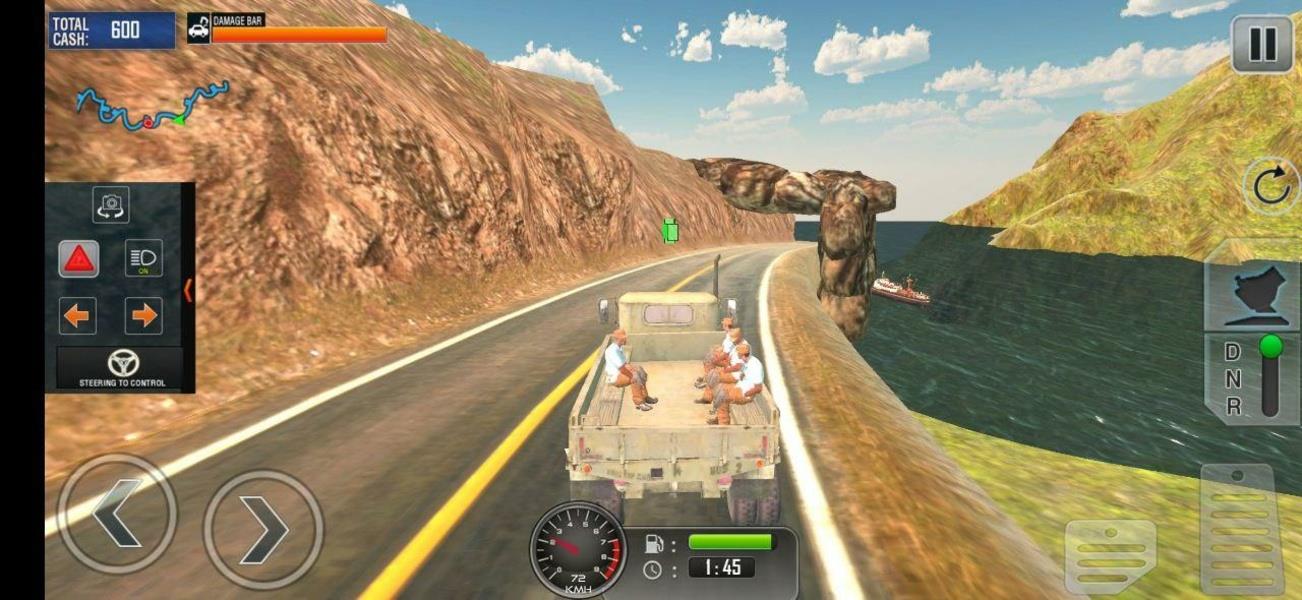 Off Road Cargo Truck Driver ဖန်သားပြင်ဓာတ်ပုံ 2
