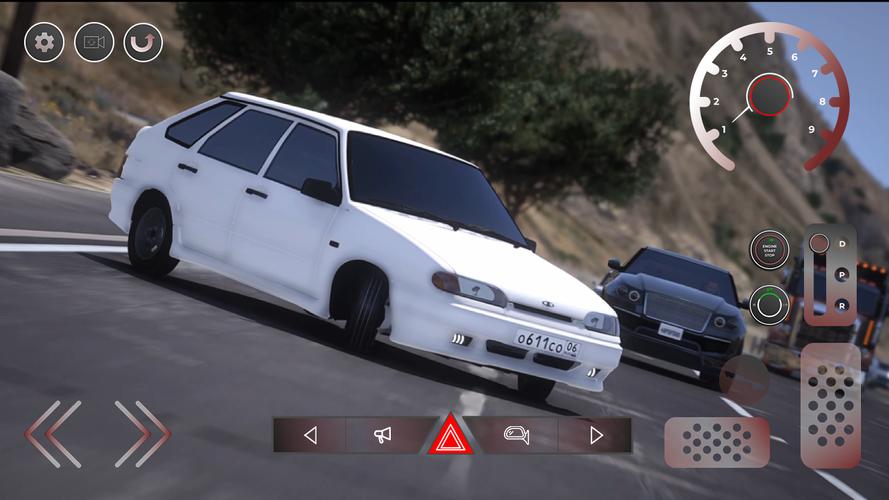 2114 LADA Russian Streets Drag Screenshot 2