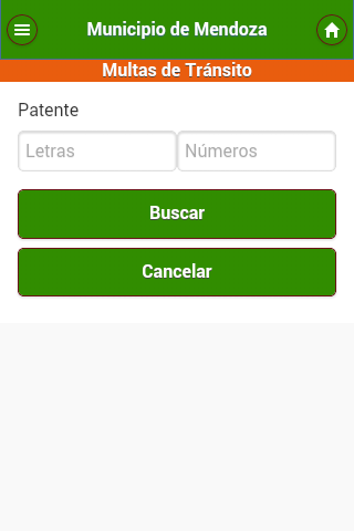 Schermata Tasas y Multas 1