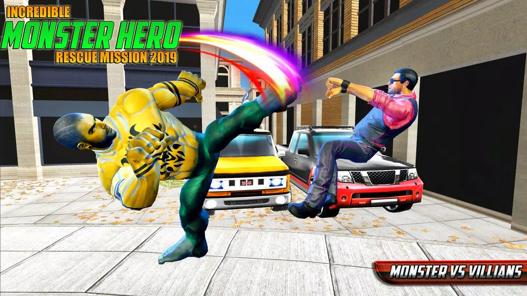 Incredible Monster Superhero Crime City 2018 Скриншот 3