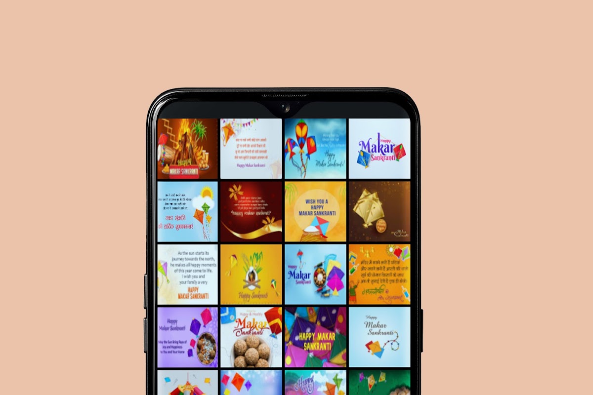 Schermata Makar Sankranti Wishes 3
