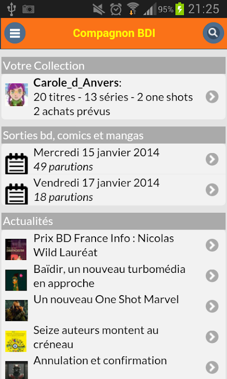comic info Screenshot 1