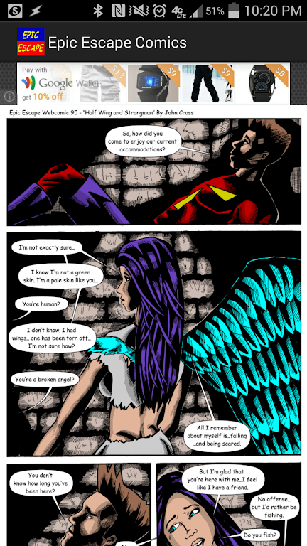 Epic Escape Comics ဖန်သားပြင်ဓာတ်ပုံ 4