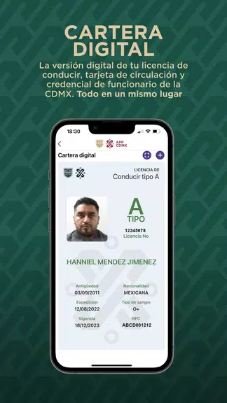 App CDMX Ảnh chụp màn hình 3