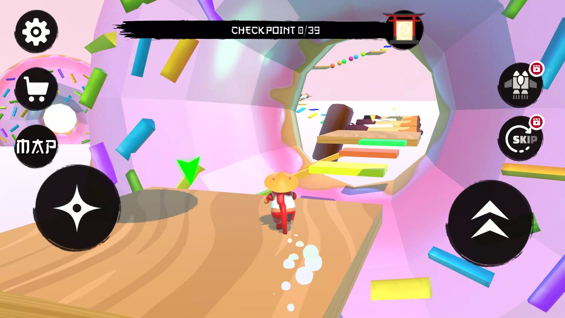 Parkour Capybara: Only Jump Up Captura de pantalla 3